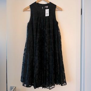 H&M Black Lace A-Line Dress. Size US 4. Still with tag!